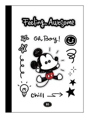 Disney Marvellous Mickey Collection B5 Glue-bound Book (40 Sheets)