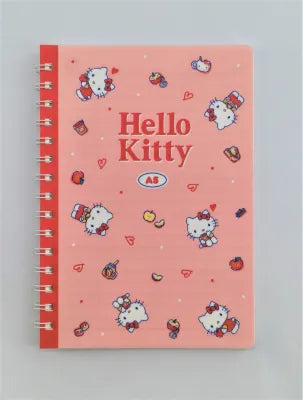 Hello Kitty Retro Collection A5 PP Wire-bound Book (80 Sheets)