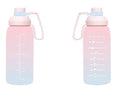 Macaron Fantasy Large Capacity Plastic Water Bottle (1800mL)