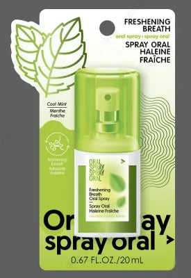 Freshening Breath Oral Spray (Cool Mint)