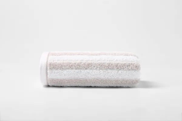 Striped Pure Cotton Towel(Gray)