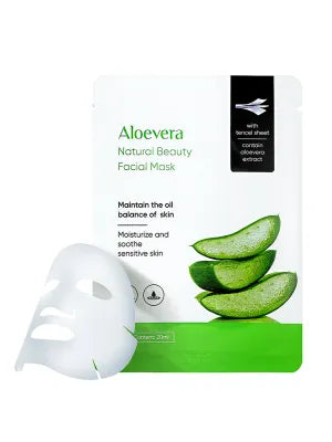 Natural Beauty Facial Mask(Aloevera)