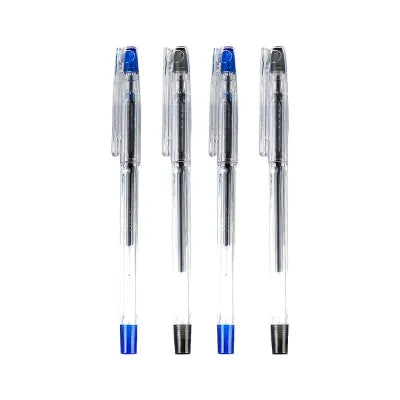 Gel Pen 0.7mm 4 Packs(2Blue+2Black)