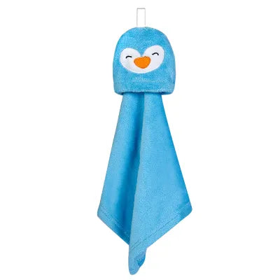 Cute Animal Hand Towel(Blue)