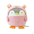 Hoodie Penguin Plush Toy 32CM(Pig)
