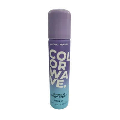 Miniso Color Wave Deodorant Body Spray(Purple)