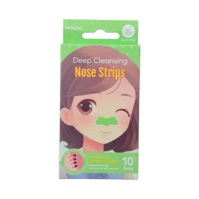 Miniso Deep Cleansing Nose Strips(Aloe)