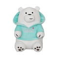 We Bare Bears Hoodie Collection Plush Toy 23CM(Ice Bear)