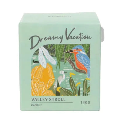Miniso Dreamy Vacation Candle 130G(Valley Stroll)