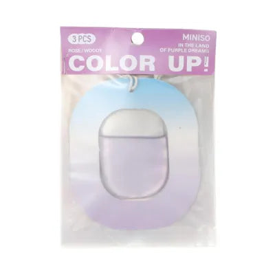 Miniso Color Up Car Scented Freshener 3PCS(Purple)