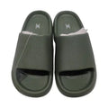 Simple and Lightweight Men's Bathroom Slippers(Olive, 43-44)