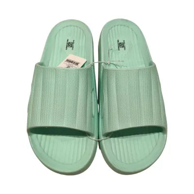Classic Striped Women's Bathroom Slippers(Mint Green, 39-40)