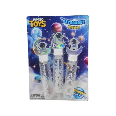 Miniso Astronaut Bubbles Set- Pack of 3