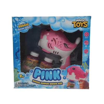 Miniso Dolphin Bubble Gun(Pink)