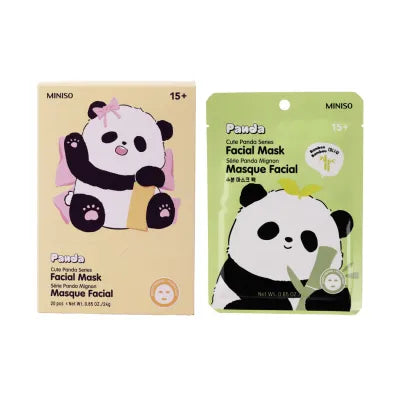 Cute Panda Series Facial Mask(Bamboo)