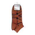 Vintage Men‹¬?s Low-cut Socks 2 Pairs(Brick Red)