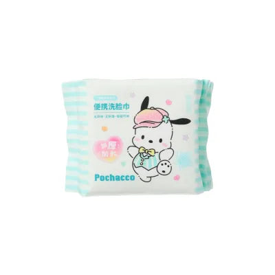 Pochacco Pearl Grain Texture Dry Wipes (25 Wipes)