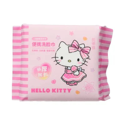 Hello Kitty Pearl Grain Texture Dry Wipes (25 Wipes)