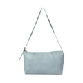 Solid Color Series Large Capacity Crossbody Shoulder Bag (Light Blue)
