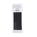 5 Black Fineliners Set (Round, 1.0mm, Chisel, 0.5mm, 0.2mm)