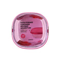 Heat-resistant Glass Food Storage Container (450mL)(Rose Red)