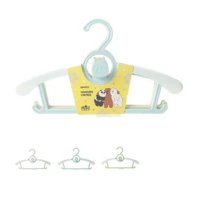 We Bare Bears Collection 4.0 Kids' Clothes Hangers (3 pcs)