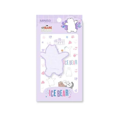 WE BARE BEARS SEASIDE MUSIC FESTIVAL DIY Embossing Stickers (Ice Bear)