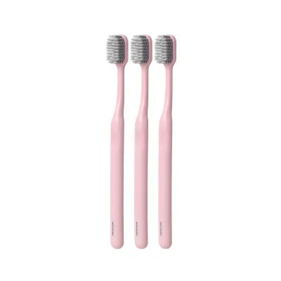 Toothbrushes with Soft Bristles & Broad Head (3 pcs)