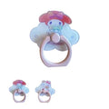 Sanrio Characters Acrylic Phone Ring Holders (2 pcs)(Hello Kity & My Melody)