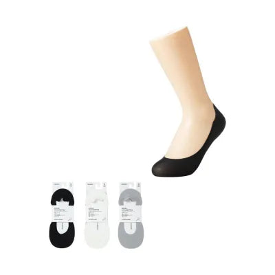 Women‹¬?s Ice Silk Low-Cut Socks 3 Pairs (Basic Color)
