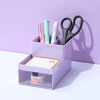 Purple Series Single Layer Desk Organizer