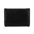Women's 3D Letters Trifold Short Wallet(Black)