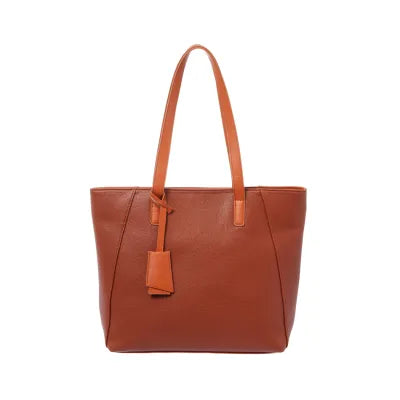 Lychee Pattern Shoulder Bag(Coffee)