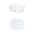 High Borosilicate Glass Food Storage Container with Flatware (900mL)