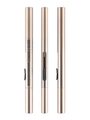 Unique Flattened Nib Eyebrow Pencil(Dark Brown)