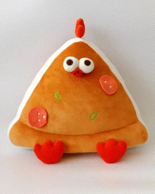 Miniso Dundun Fast Food Collection Pizza Plush Toy 30CM