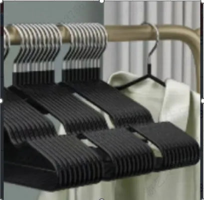 Metal Anti-Slip Clothes Hangers (10 pcs)