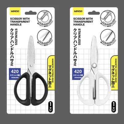 Simple Style House-use ScissorsBlackWhite