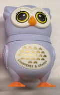 Owl Sharpener & Eraser (Purple)