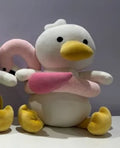 Miniso Beach Series Diving Duck Plush Toy 27CM (Flamingo)