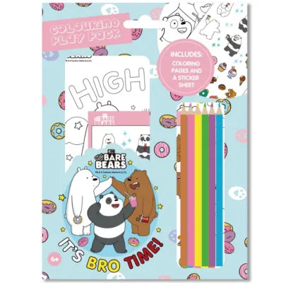 WE BARE BEARS Collection Coloring Set