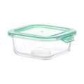 High Borosilicate Glass Food Container 530ml (White)