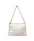 Quilted Shoulder Bag(White)